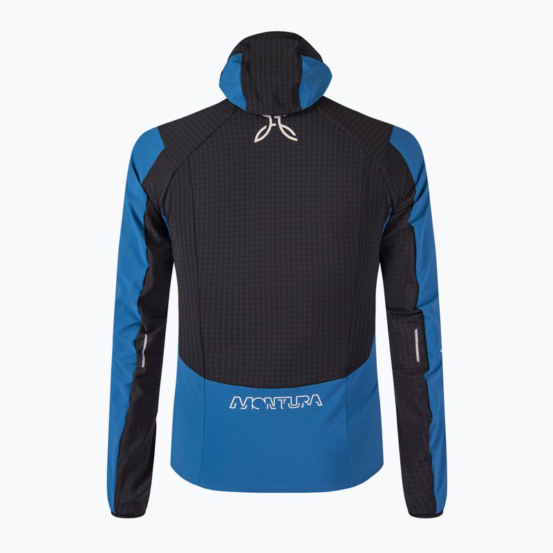 Pánska bunda Montura Ski Style Hoody deep blue/mandarino 2