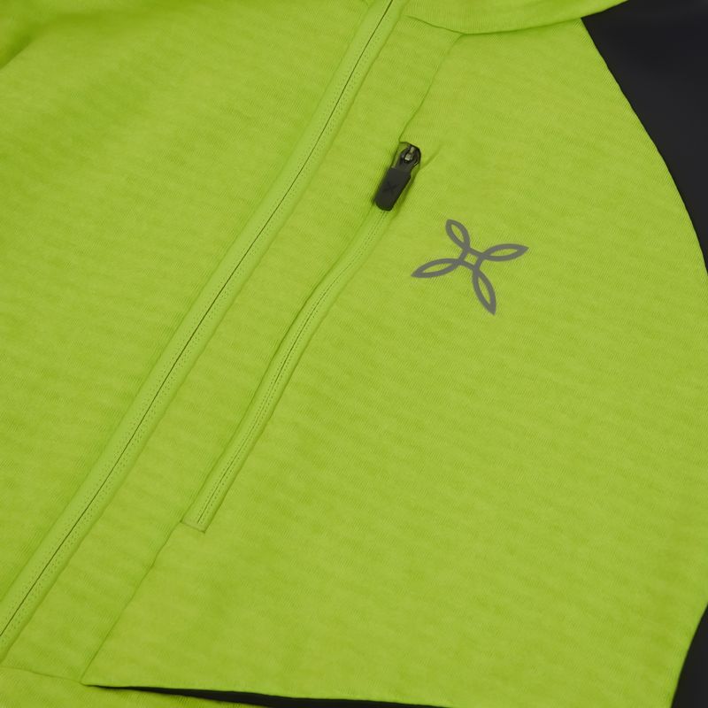 Pánska mikina Montura Thermal Grid 2 Maglia limetkovo zelená 3