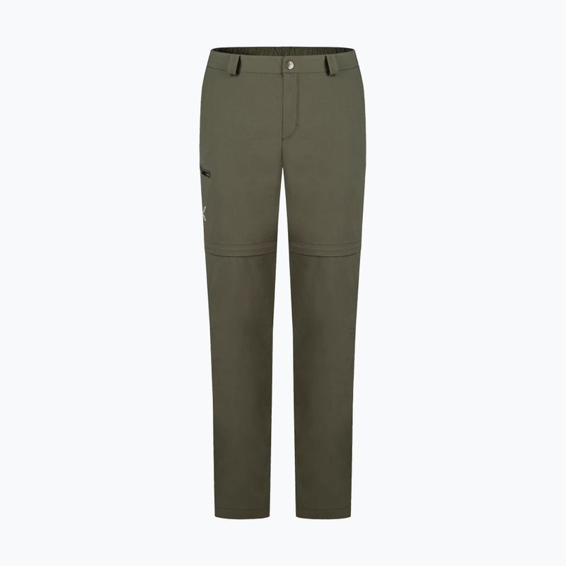 Pánske trekové nohavice Montura Valbruna Zip Off verde salvia
