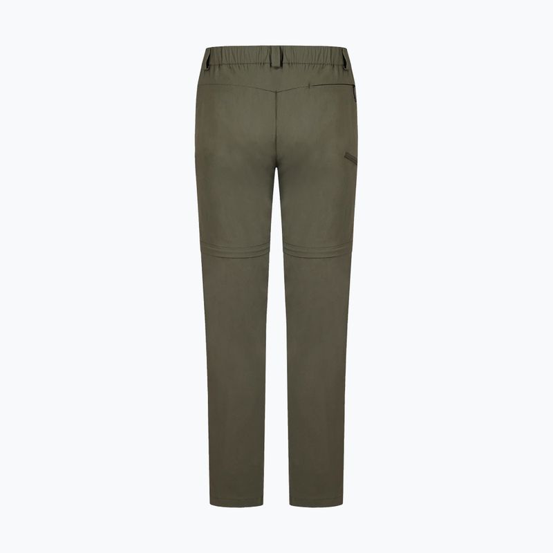 Pánske trekové nohavice Montura Valbruna Zip Off verde salvia 2