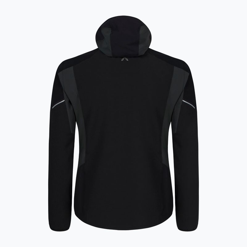 Pánska bunda Montura Premium Wind Hoody black/antracit 2