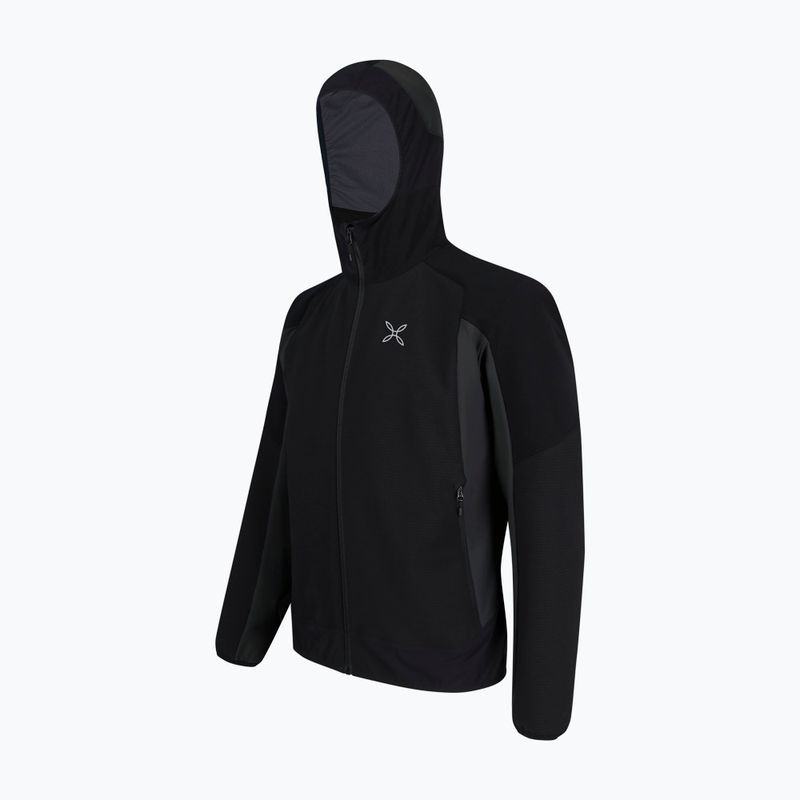 Pánska bunda Montura Premium Wind Hoody black/antracit 3