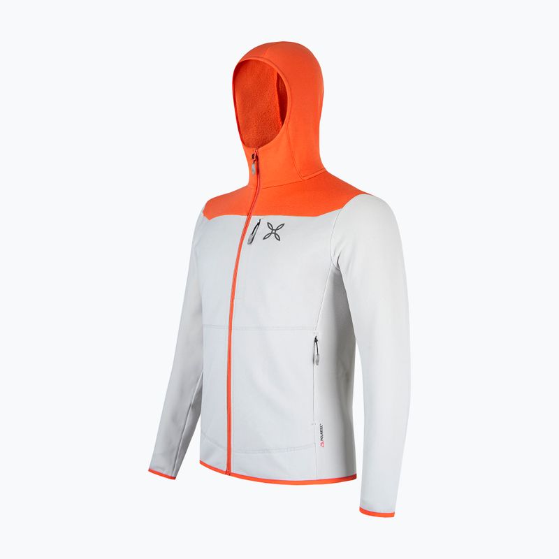 Pánska mikina Montura Altitude Maglia quiet grey/ orange 3