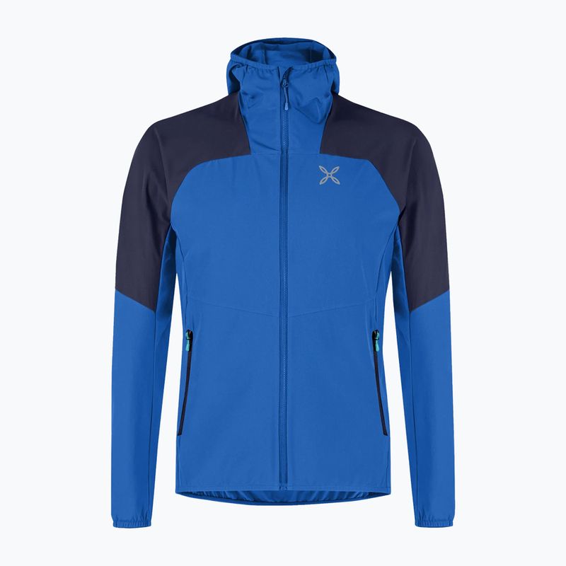 Pánska bunda Montura Rise Hooded b.blue/graphite blue