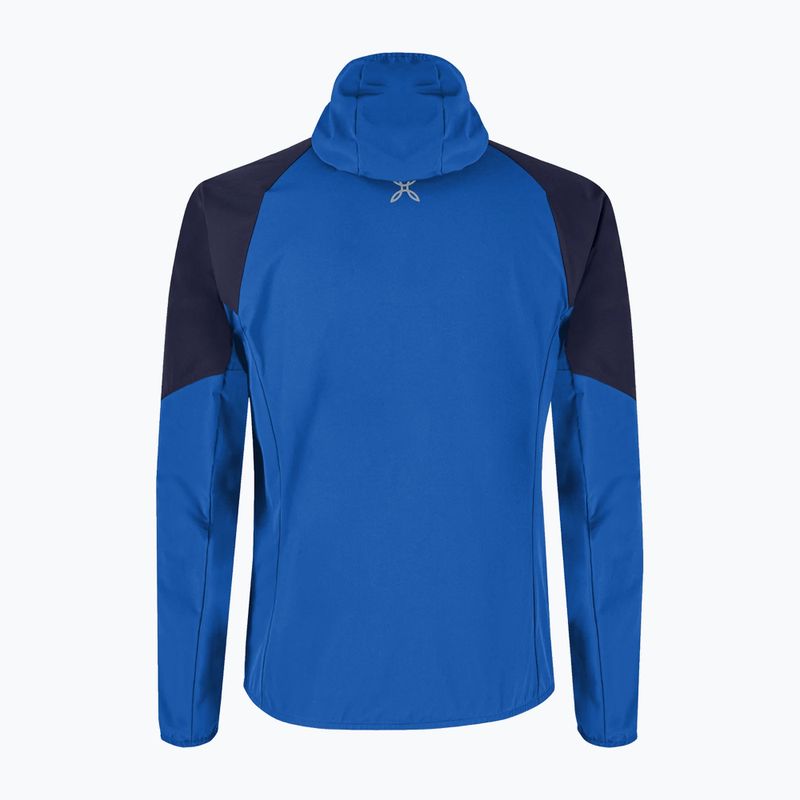 Pánska bunda Montura Rise Hooded b.blue/graphite blue 2