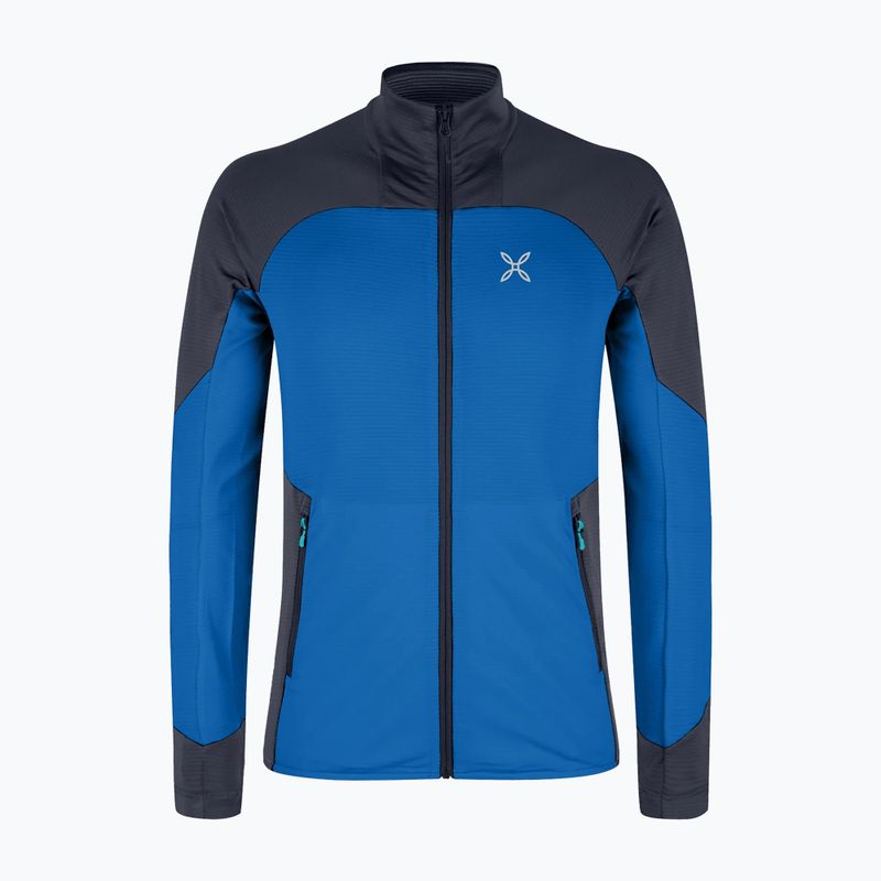Pánska mikina Montura Rise Maglia b.blue/graphite blue