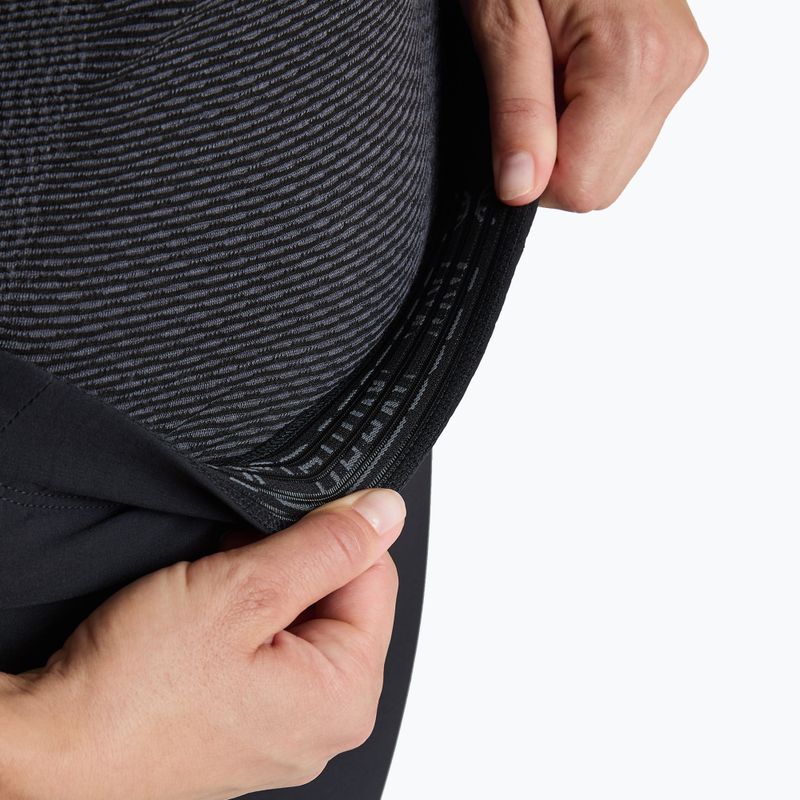 Pánske tréningové šortky Under Armour Woven Wordmark mod gray/lumos lime 8