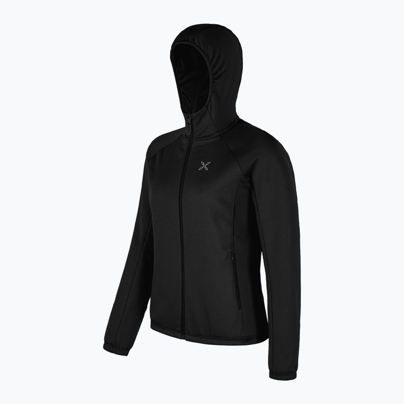 Dámska mikina Montura Fadis Grid Hooded Maglia black 3