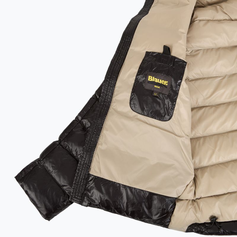 Pánska bunda Blauer USA Adams black inside beige 5