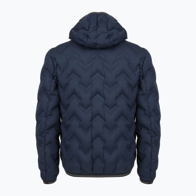 Pánska bunda Blauer USA Piery blue inside tobacco 2