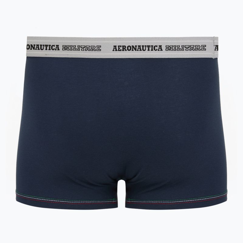 Pánske boxerky Aeronautica Militare AM1UBX004 2 pack navy 3