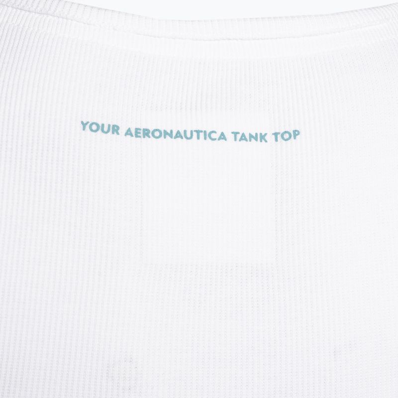 Dámsky top Aeronautica Militare Sport optical white 4