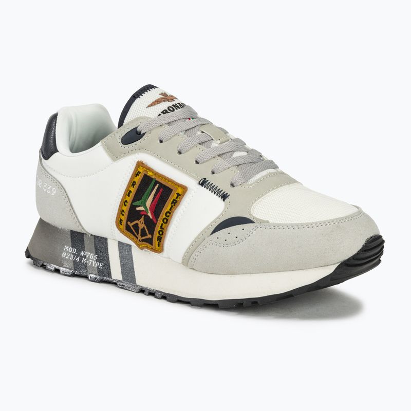 Pánska obuv Aeronautica Militare Frecce Tricolori off white