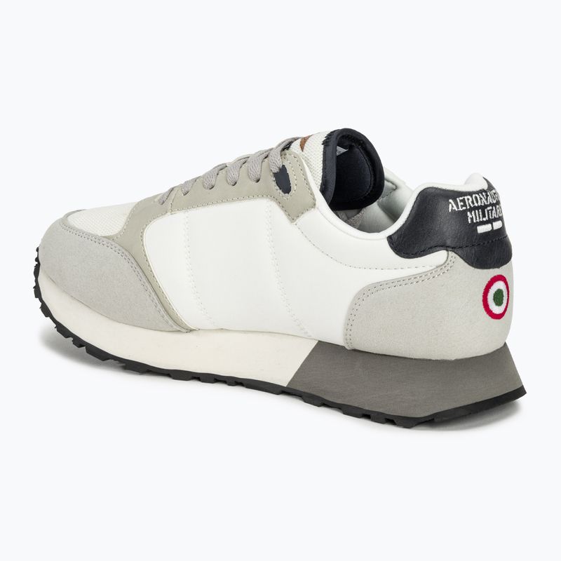 Pánska obuv Aeronautica Militare Frecce Tricolori off white 3