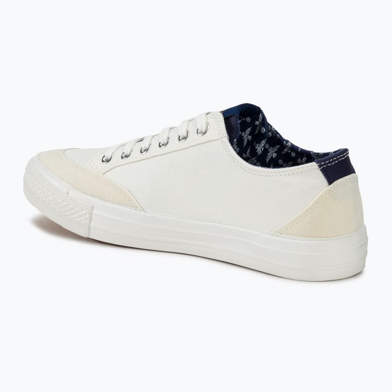 Pánska obuv Aeronautica Militare Cotton With Patch off white 3
