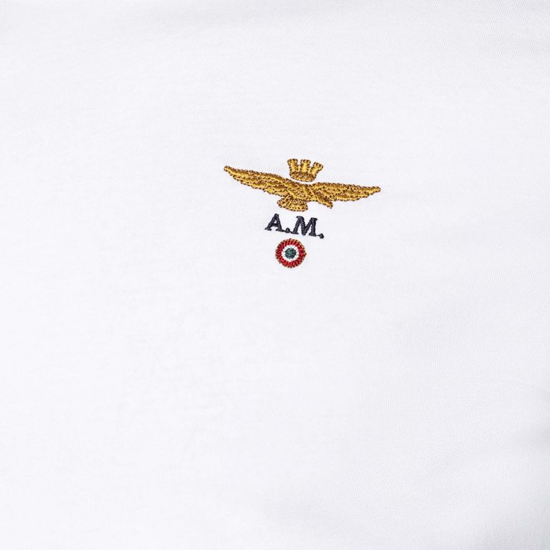 Pánske tričko  Aeronautica Militare Essential off white 3