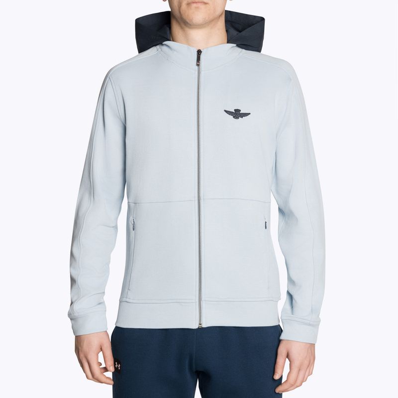 Pánska mikina Aeronautica Militare Urban glacier blue