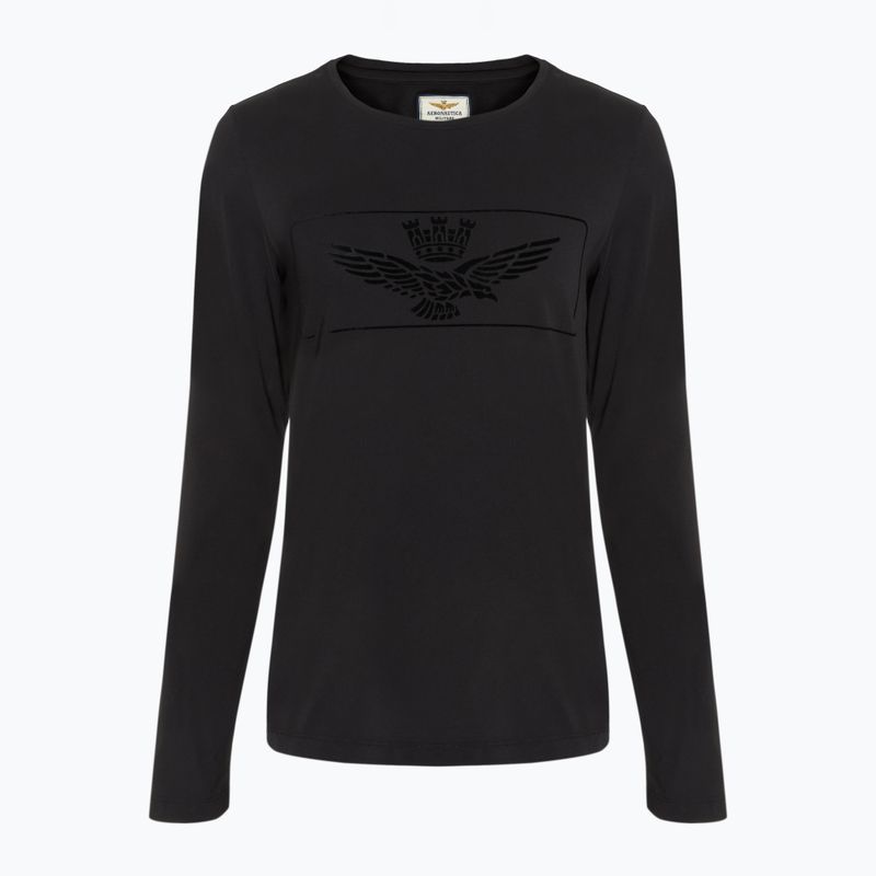 Dámske tričko Aeronautica Militare s dlhým rukávom Aeronautica Military nero