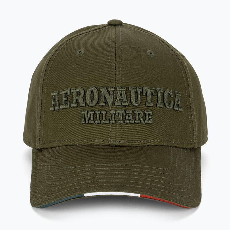 Šiltovka pánska Aeronautica Militare Basic With Metal Eagle military green 2