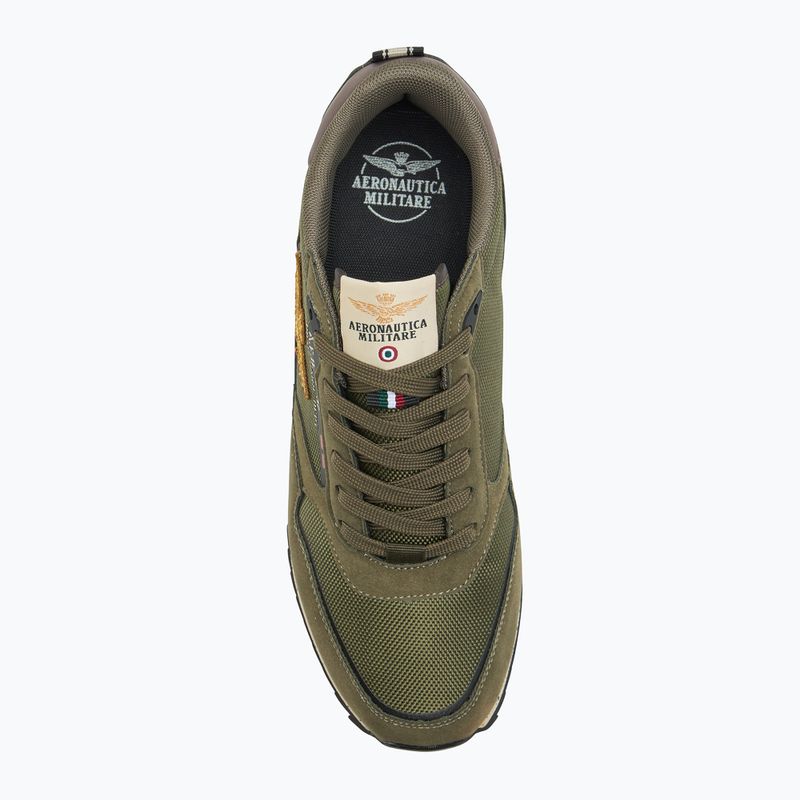 Pánske topánky Aeronautica Militare SC288CT3379 dark brown/black 5