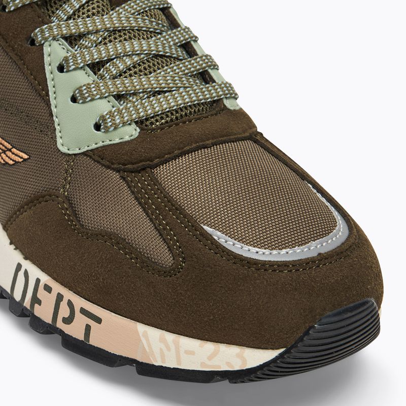 Pánske topánky Aeronautica Militare SC276CT3380 dark green/light green 7