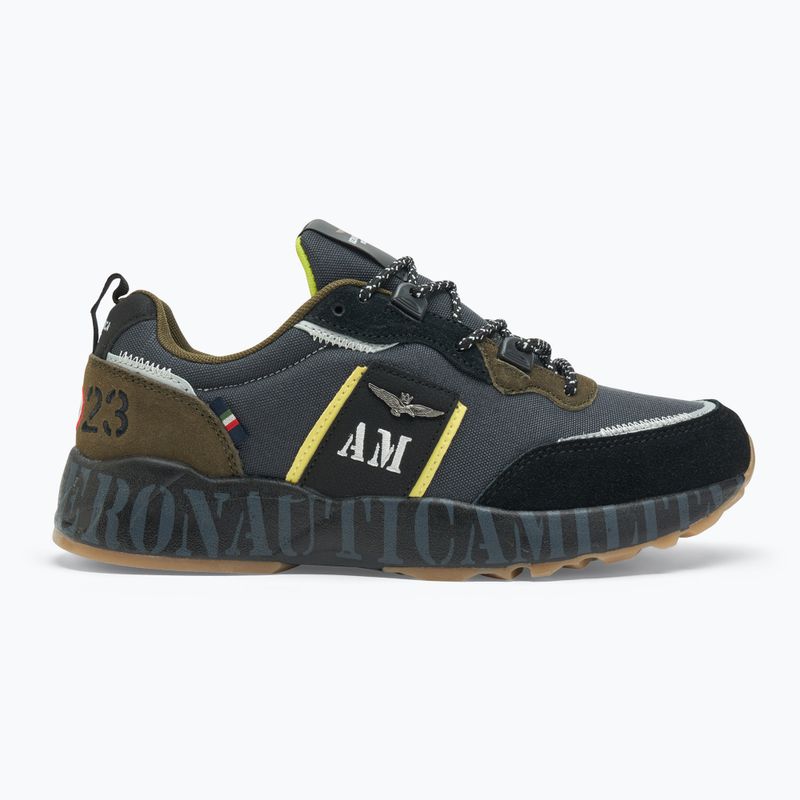 Pánske topánky Aeronautica Militare SC293CT3381 green/black/dark grey 2