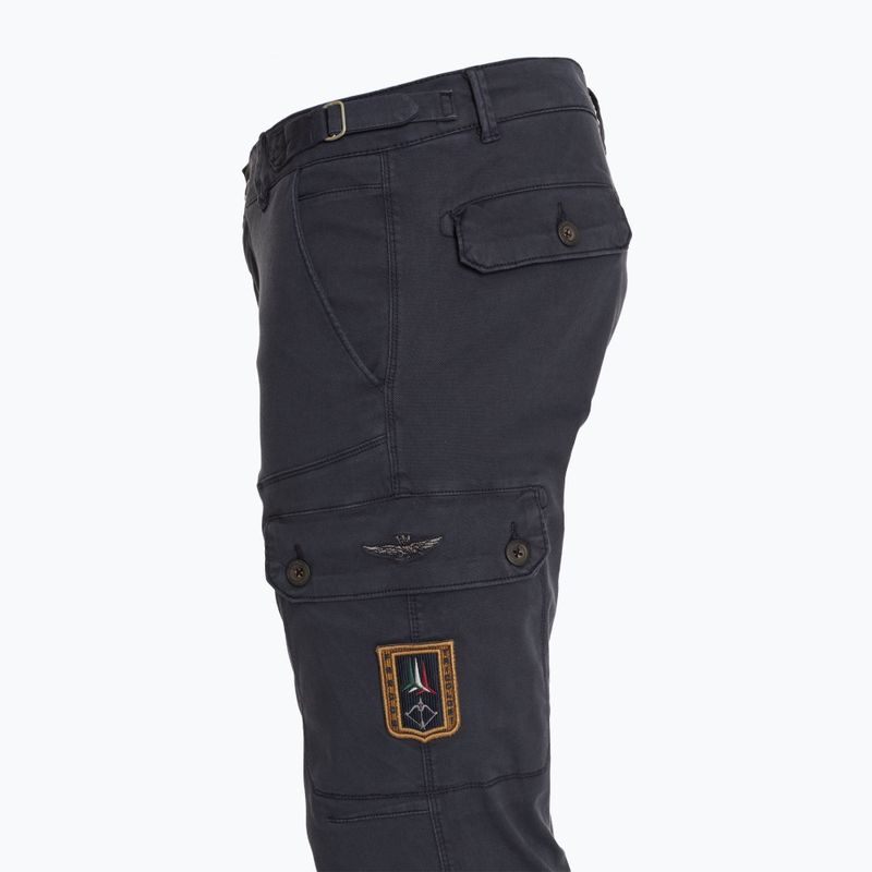 Pánske nohavice Aeronautica Militare Heritage dark blue 3