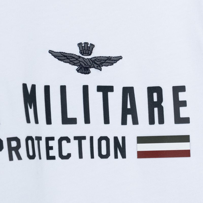 Pánske tričko Aeronautica Militare Heritage off white 3