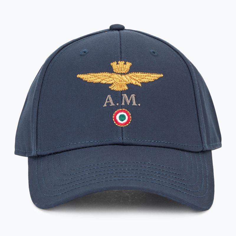 Šiltovka pánska Aeronautica Militare Cotton With Logo blue navy 2