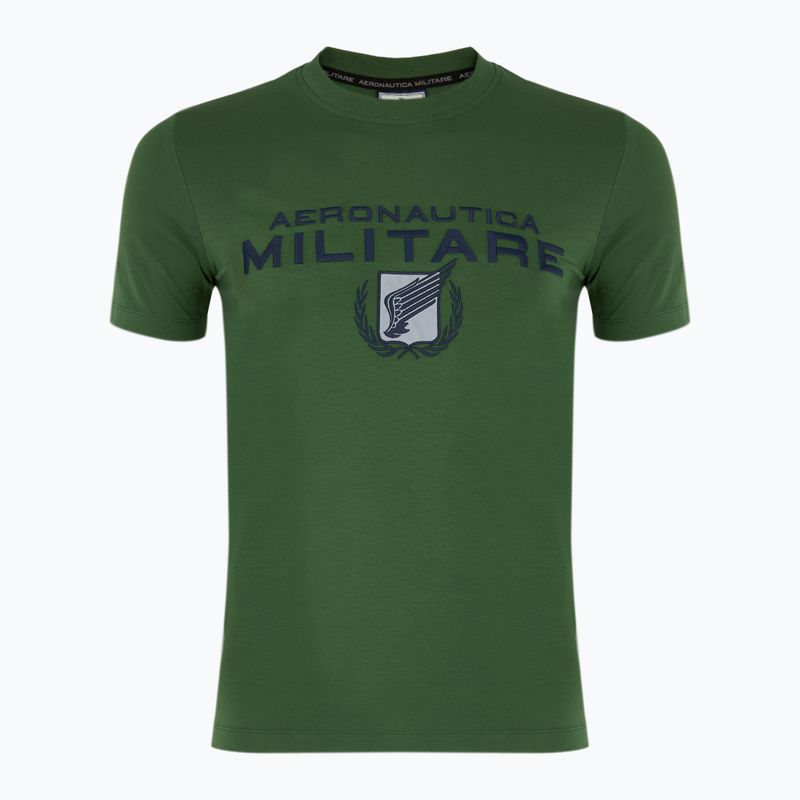 Pánske tričko Aeronautica Militare 251TS2379J674 forest green
