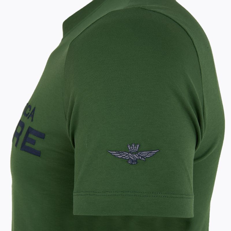 Pánske tričko Aeronautica Militare 251TS2379J674 forest green 4