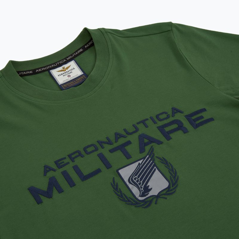 Pánske tričko Aeronautica Militare 251TS2379J674 forest green 5
