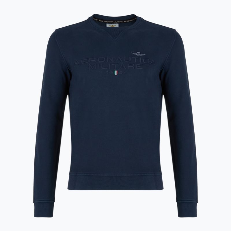 Pánska mikina Aeronautica Militare 251FE1985F539 blu navy washed