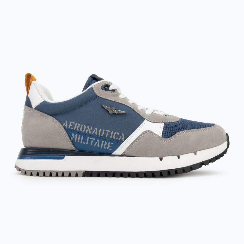 Aeronautica Militare pánska obuv 251SC283CT3544 grey/blu 2