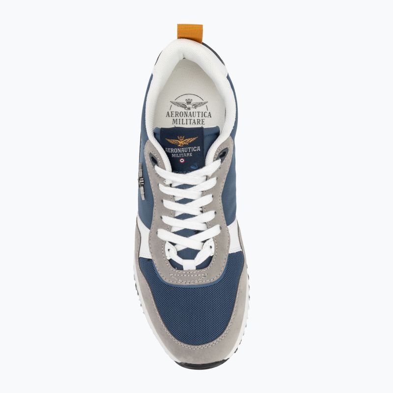 Aeronautica Militare pánska obuv 251SC283CT3544 grey/blu 5