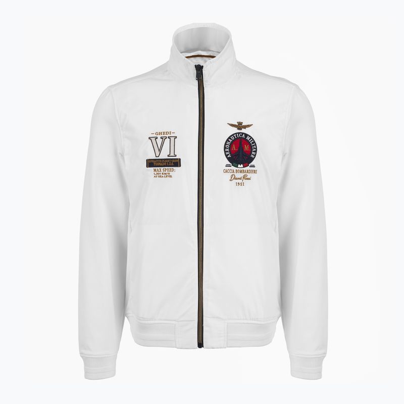 Pánska mikina Aeronautica Militare 251AF500F459 Cappucio off white 6