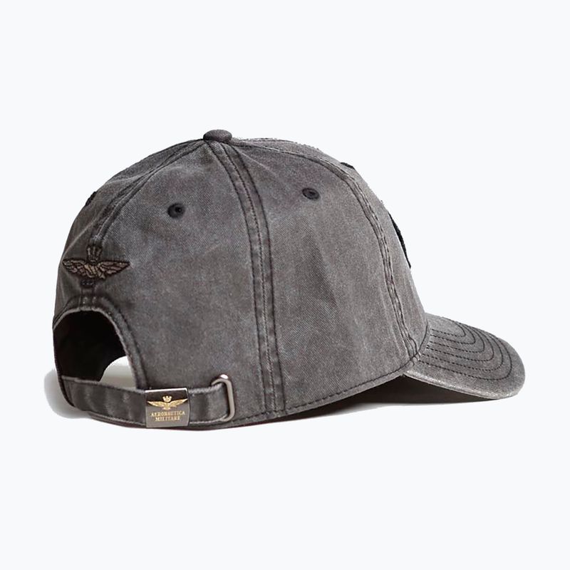 Pánska šiltovka Aeronautica Militare 251HA1211CT2476 black washed 2