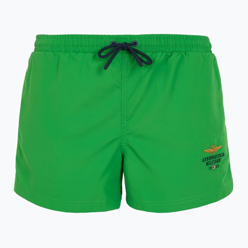 Pánske plavecké šortky Aeronautica Militare 251BW223CT2967 pear green