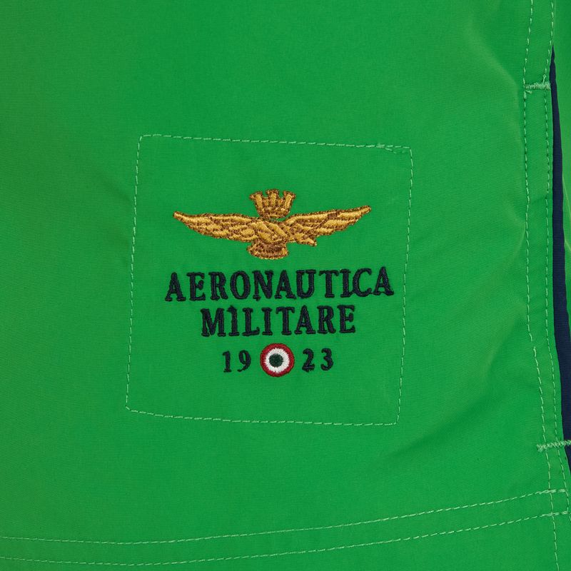 Pánske plavecké šortky Aeronautica Militare 251BW223CT2967 pear green 3