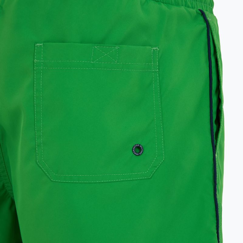 Pánske plavecké šortky Aeronautica Militare 251BW223CT2967 pear green 4