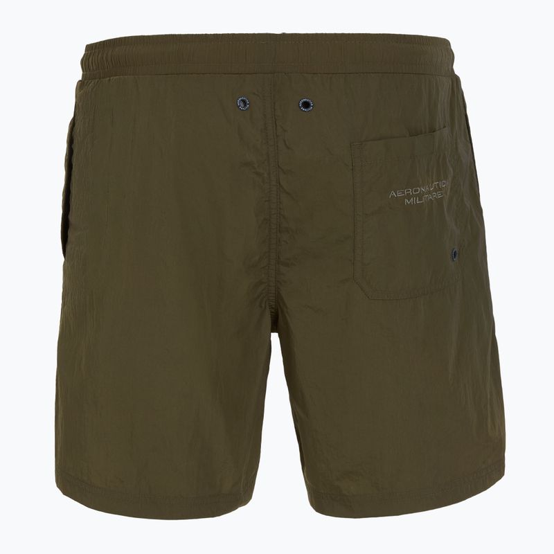 Pánske plavecké šortky Aeronautica Militare 251BW224CT3538 millitary olive 2