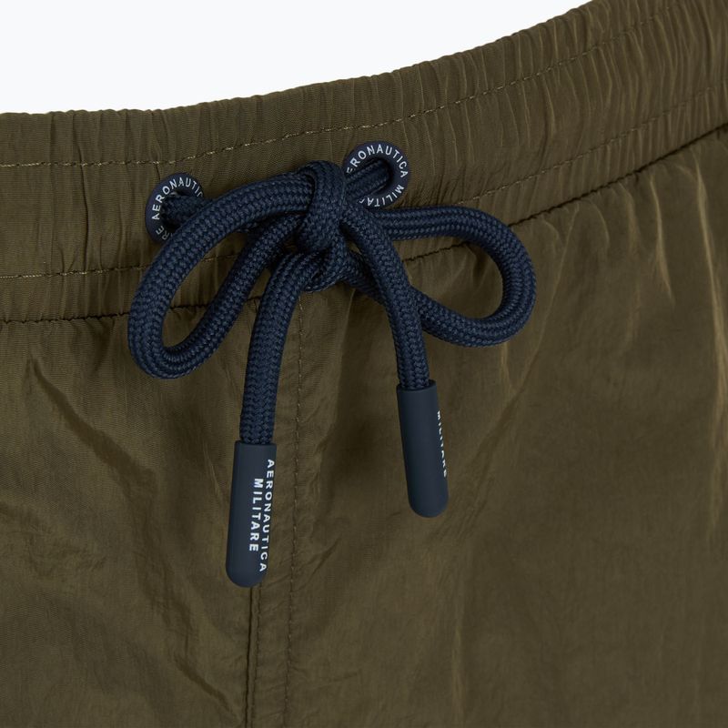 Pánske plavecké šortky Aeronautica Militare 251BW224CT3538 millitary olive 6