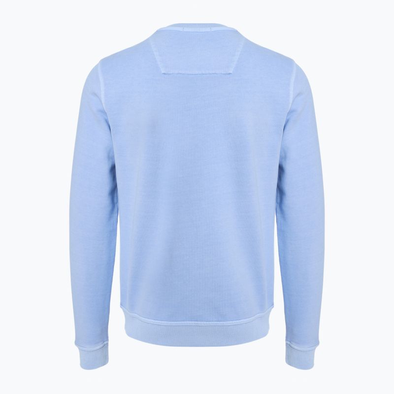 Pánska mikina Aeronautica Militare Girocollo ice blue washed 2