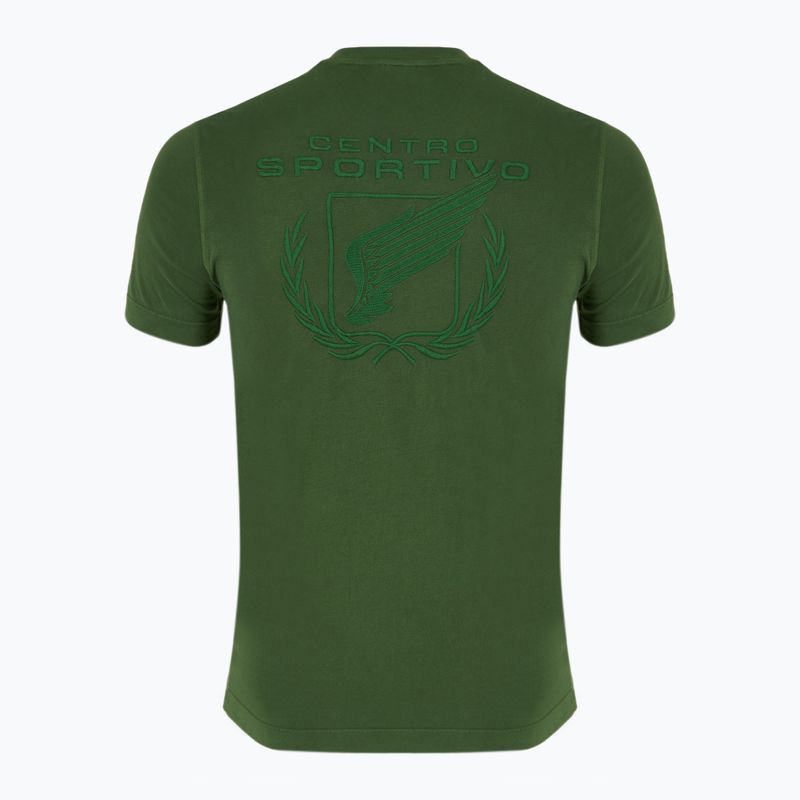 Pánske tričko Aeronautica Militare 251TS2377J633 forest green washed 2