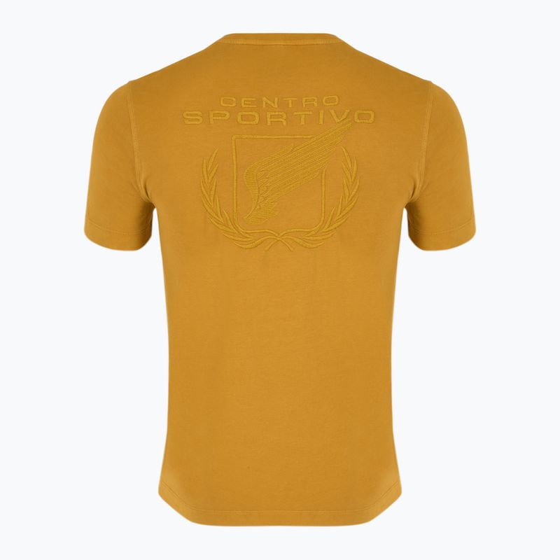 Pánske tričko Aeronautica Militare 251TS2377J633 golden spice washed 2