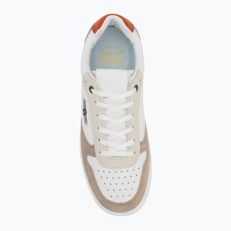 Aeronautica Militare pánska obuv 251SC235PL244 off white/beige 5