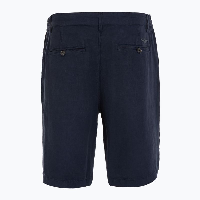 Pánske šortky Aeronautica Militare 251BE253CT3508 blu navy washed 2