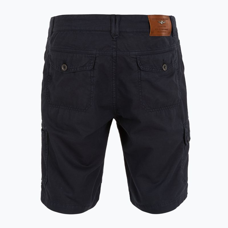 Pánske šortky Aeronautica Militare 251BE259CT3526 blu navy washed 2