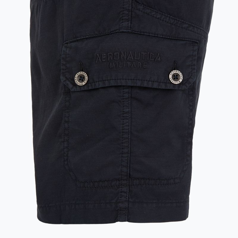 Pánske šortky Aeronautica Militare 251BE259CT3526 blu navy washed 3