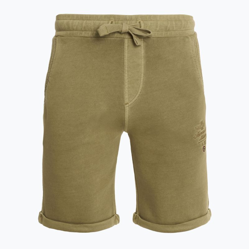 Pánske šortky Aeronautica Militare 251BF016F583 antelope beige washed
